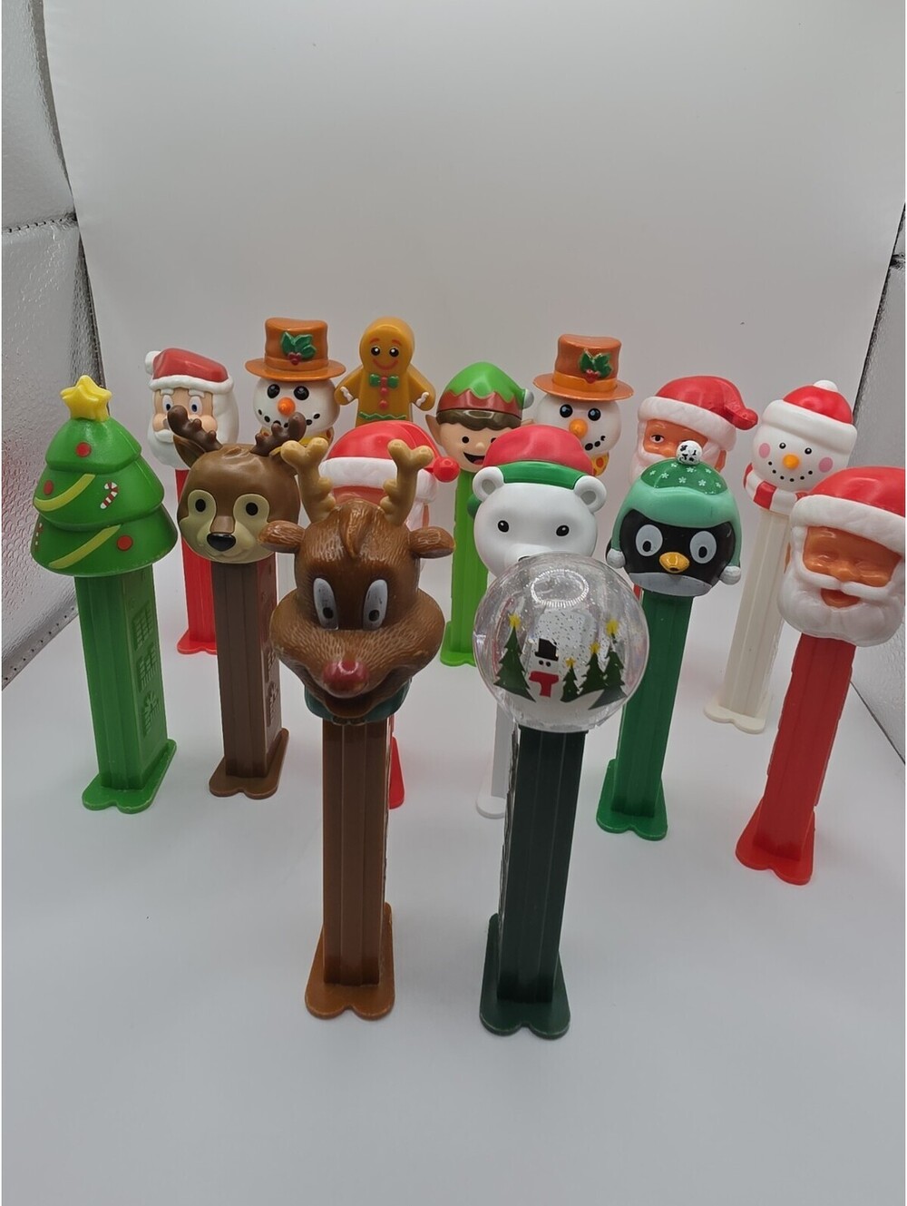 PEZ CHRISTMAS Lot of 15 GREAT CONDITION 1980 And Above